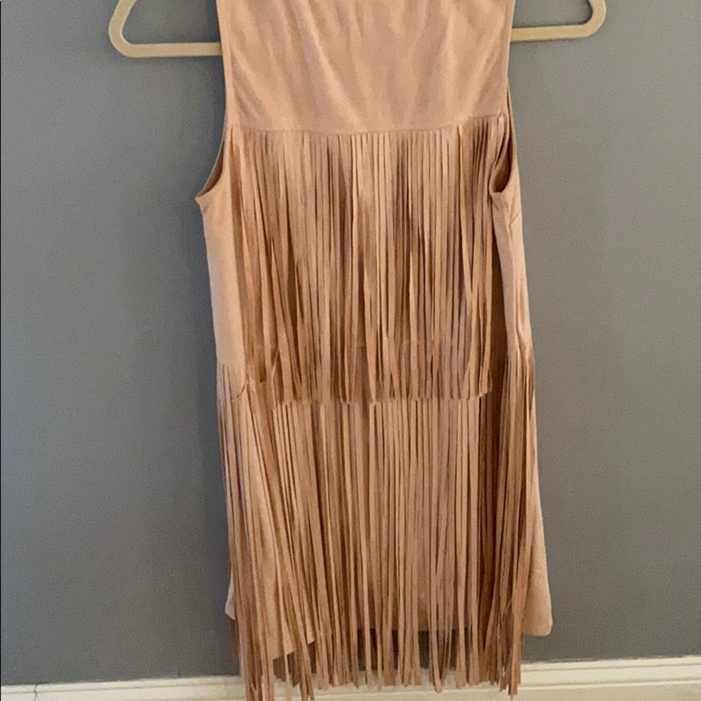 Mauve Suede Dress - Picture 2 of 2